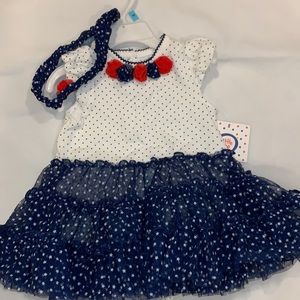 Little Me Patriotic onsie